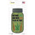 God Made Weed Novelty Mason Jar Sticker Decal