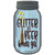 Glitter and Beer Kinda Gal Novelty Mason Jar Sticker Decal