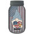 Gnome With Patriotic Heart Novelty Mason Jar Sticker Decal
