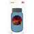 Beachy Sunset Blue Novelty Mason Jar Sticker Decal