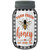 Farm Fresh Honey Black Plaid Novelty Mason Jar Sticker Decal