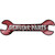 Genuine Parts Novelty Metal Wrench Sign