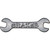 Brakes Novelty Metal Wrench Sign