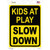 Kids At Play Novelty Rectangular Sticker Decal