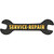 Service Repair Novelty Metal Wrench Sign