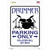 Drummer Parking Get Beat Novelty Rectangular Sticker Decal