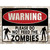 Warning Do Not Feed Zombies Novelty Rectangle Sticker Decal
