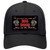 Big Dogs Black Novelty License Plate Hat