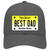 Best Dad New Jersey Novelty License Plate Hat