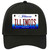 Illinois Land of Lincoln Novelty License Plate Hat