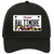 Baltimore Maryland Novelty License Plate Hat
