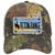 Teton Range Wyoming Novelty License Plate Hat