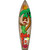 Hula Bar Novelty Metal Surfboard Sign