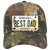 Best Dad Nebraska Novelty License Plate Hat