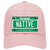 Native Vermont Novelty License Plate Hat