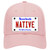 Native Massachusetts Novelty License Plate Hat