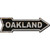 Oakland Novelty Metal Arrow Sign