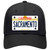 Sacramento California Novelty License Plate Hat