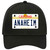 Anaheim California Novelty License Plate Hat