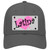 Latina Novelty License Plate Hat