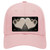 Hearts Over Roses In Tan Novelty License Plate Hat