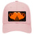 Hearts Over Roses In Orange Novelty License Plate Hat
