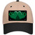 Hearts Over Roses In Green Novelty License Plate Hat