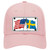 Sweden Crossed US Flag Novelty License Plate Hat