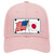 Japan Crossed US Flag Novelty License Plate Hat