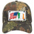 Ireland USA Crossed Flag Novelty License Plate Hat
