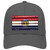 Missouri Corrugated Flag Novelty License Plate Hat