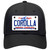 Corolla North Carolina State Novelty License Plate Hat