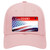 Idaho with American Flag Novelty License Plate Hat