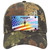 Mississippi with American Flag Novelty License Plate Hat