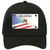 Oklahoma with American Flag Novelty License Plate Hat
