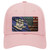 Connecticut/American Flag Novelty License Plate Hat