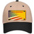 New Mexico Yellow Plate American Flag Novelty License Plate Hat