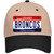 Broncos Novelty License Plate Hat