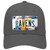 Ravens Strip Art Novelty License Plate Hat Tag