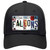 Falcons Strip Art Novelty License Plate Hat Tag