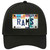 Rams Strip Art Novelty License Plate Hat Tag