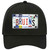 Bruins Strip Art Novelty License Plate Hat Tag