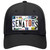 Senators Strip Art Novelty License Plate Hat Tag