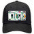 Miami Strip Art Novelty License Plate Hat Tag