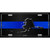 Alaska Thin Blue Line Metal Novelty License Plate