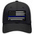 Sheriff Blue Flag Novelty License Plate Hat Tag