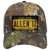 Allen 17 New York Yellow Novelty License Plate Hat Tag