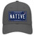 Native Tennessee Blue Novelty License Plate Hat Tag