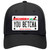 You Betcha Wisconsin Novelty License Plate Hat Tag