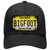 Bigfoot New Jersey Novelty License Plate Hat Tag